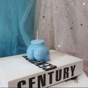 Dump truck candles (blue)