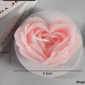 Flower bomb candles (pink)